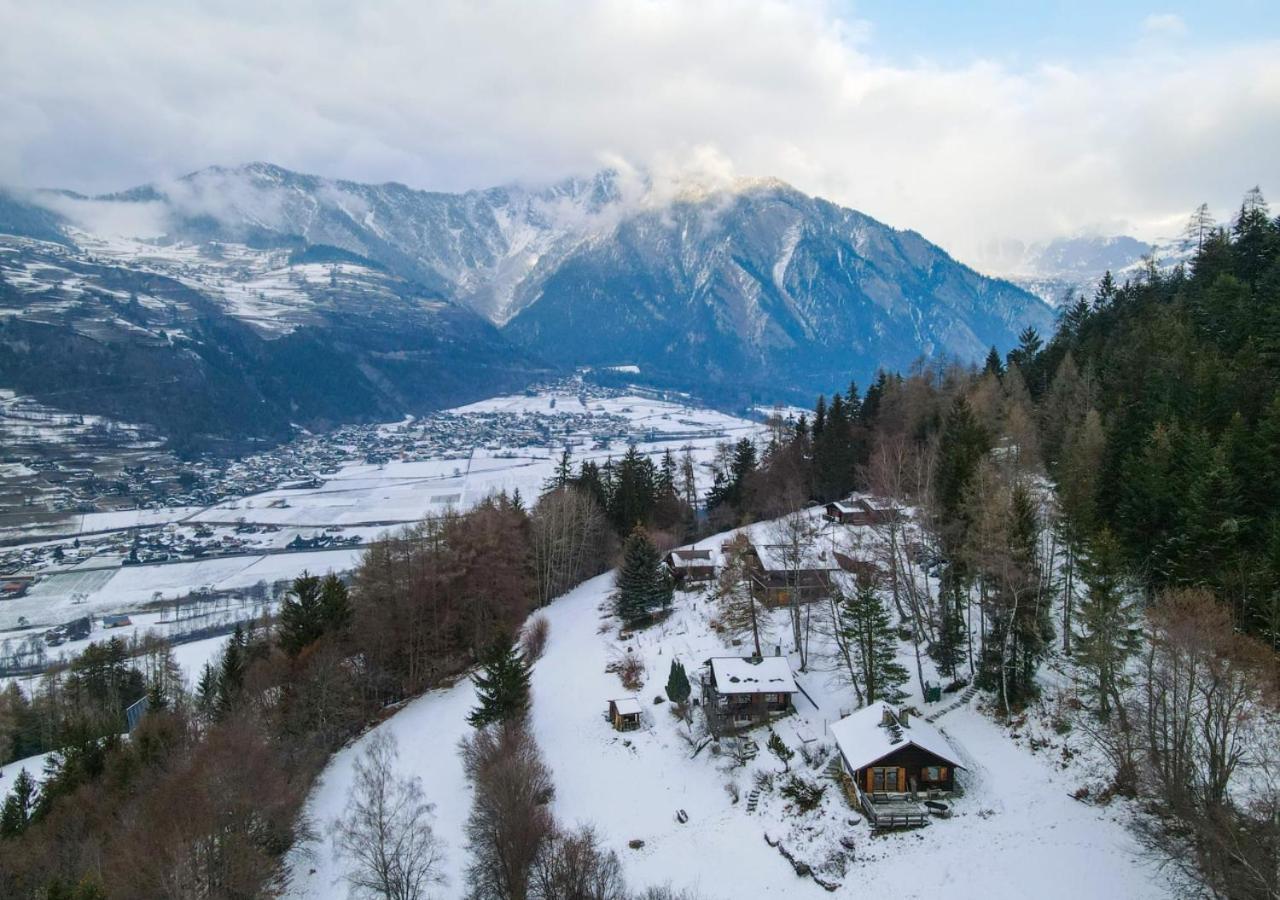 Charmant Chalet Dans La Montagne Proche De Verbier Sembrancher Exterior foto